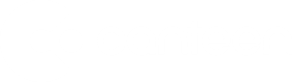 Canteen white logo